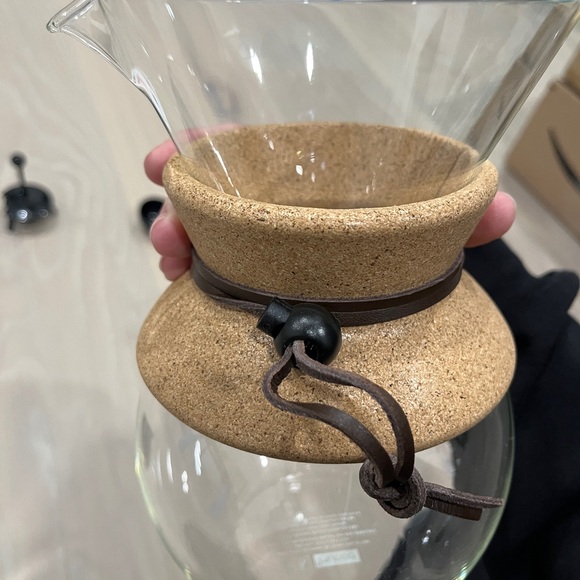 Bodum 8-Cup Glass Pour Over Coffee Maker with Stainless Steel Filter. New no box - Picture 7 of 8